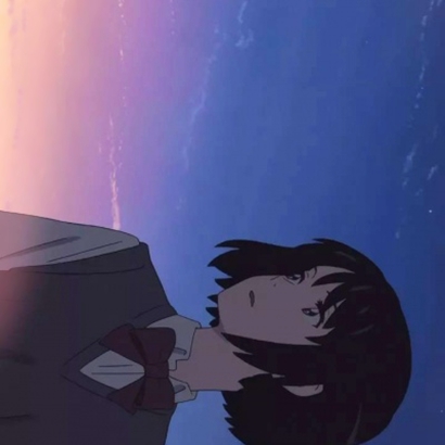 14组高清QQ动漫情侣头像 一左一右超好看