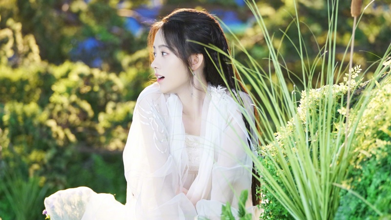 版新白娘子传奇 鞠婧祎版白素贞剧照壁纸合集