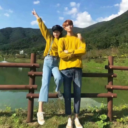 18张高清真人唯美情侣头像 氛围感拉满