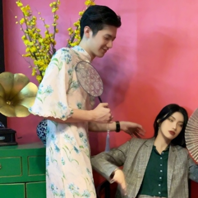 QQ复古情侣头像来啦！高清真人款复古风情侣头像共10张