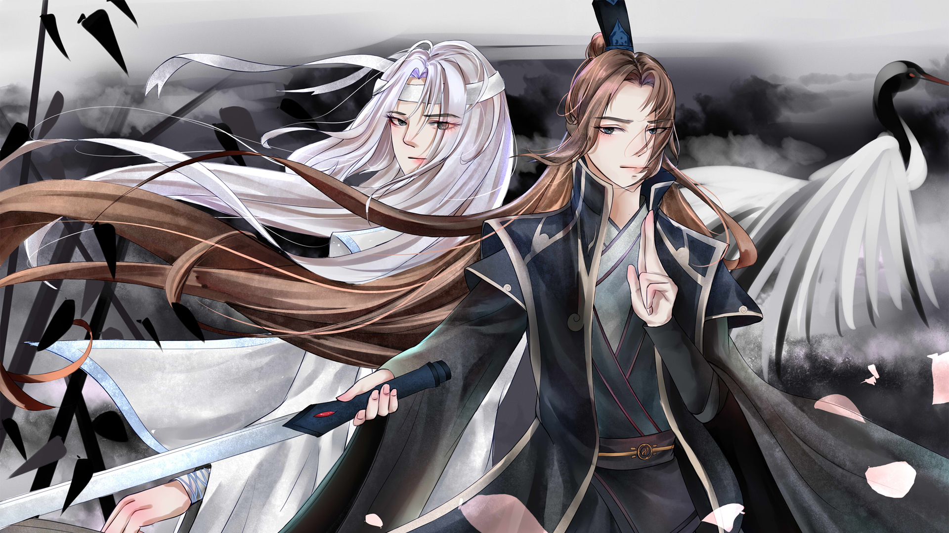 魔道祖师高清动漫壁纸上新 多款分辨率可选