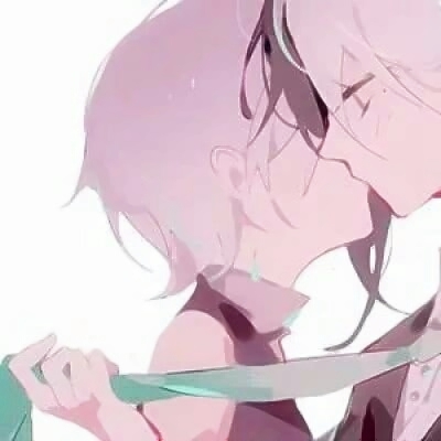 24组高冷款动漫情侣头像 男女分开单张高清图