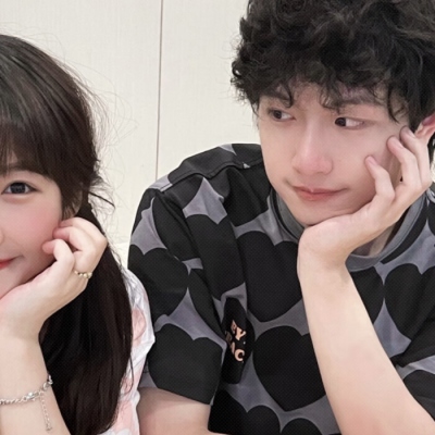 ins风高级质感真人情侣头像 12张合集