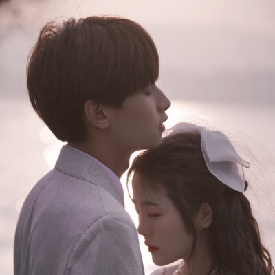 ins风高级质感真人情侣头像 12张合集