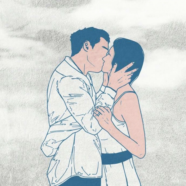35张超甜漫画情侣头像 高清好看的漫画情头合集