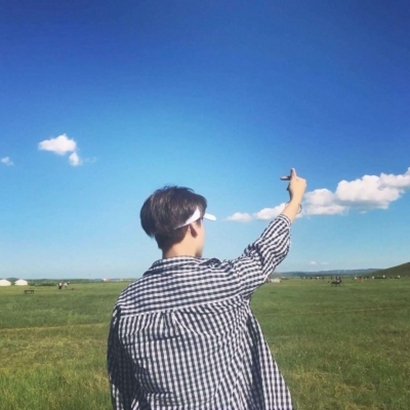 16张高清小清新款一男一女情侣头像分享