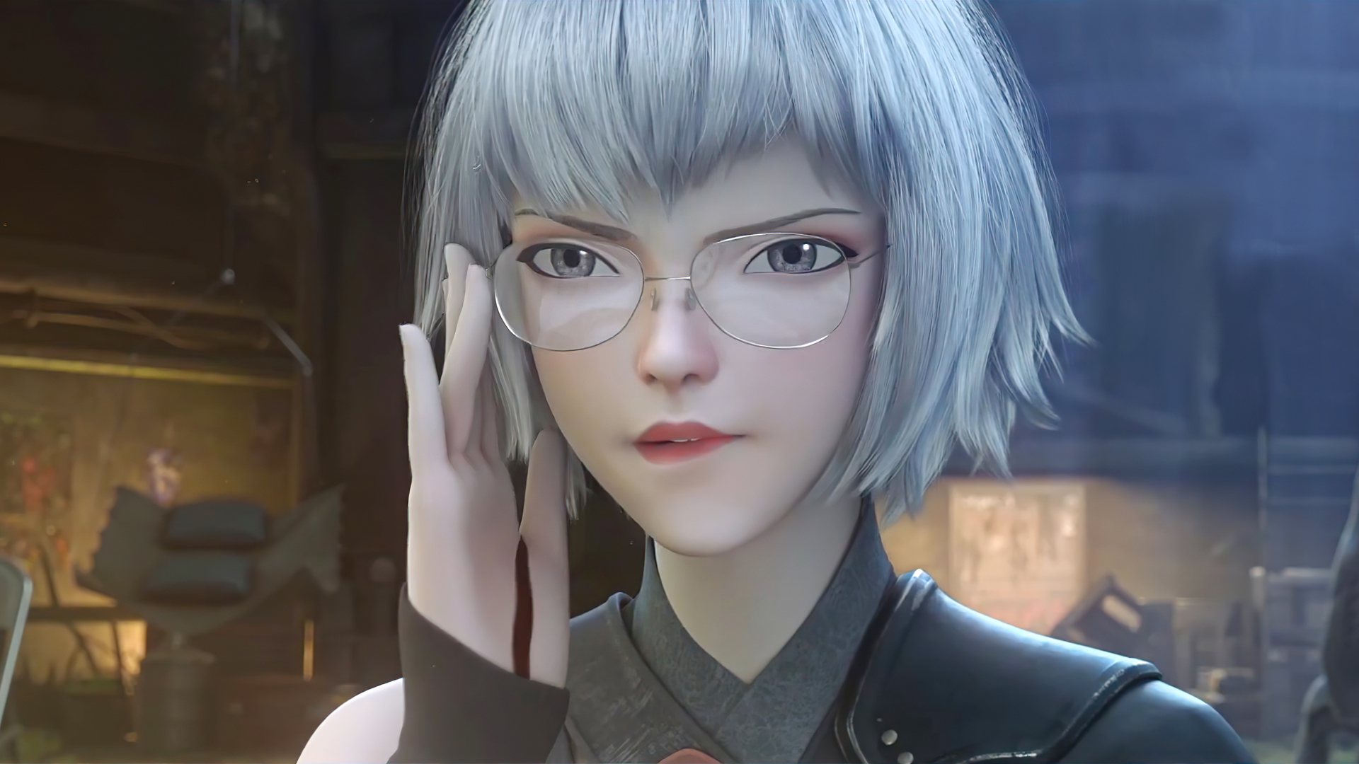 灵笼白月魁高清电脑壁纸 多尺寸可选