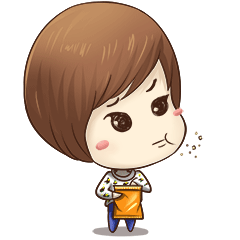 这款叫嘉嘉的逗趣表情包，可爱又会整活