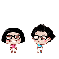 菜菜和饭饭的可爱情侣动态表情包