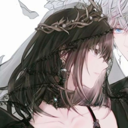 24张高清动漫情侣头像！一男一女QQ情头合集来了