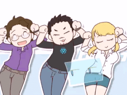 左扭扭右扭扭的搞笑动图表情包合集