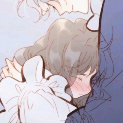 34张超甜二次元情侣头像 高清动漫情头合集