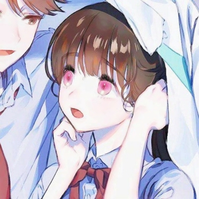 14组高清漫画风一左一右情侣头像 好看又适配