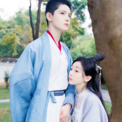 抖音上超火的古风情侣头像！12张高清真人古风情头合集
