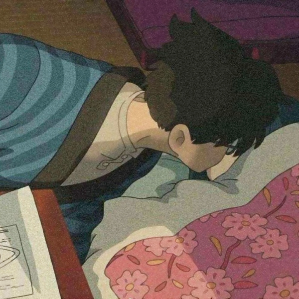 32张超清复古动漫情侣头像！一男一女氛围感拉满