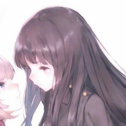 16张双女生动漫情侣QQ头像 适配女生配对使用