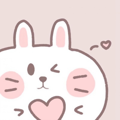 22张超萌可爱！呆萌卡通情侣微信头像合集