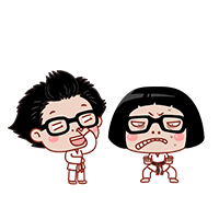 菜菜和饭饭的可爱情侣动态表情包