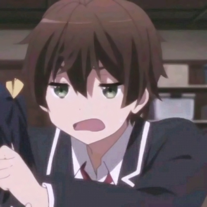 12组高清动漫情侣头像！一男一女适配微信头像