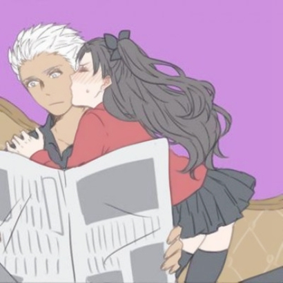 漫画情头一对两张 高清好看的动漫情侣头像合集（14张）