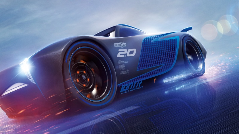 《赛车总动员3》黑风暴杰克逊高清壁纸来了