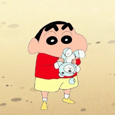 蜡笔小新情侣头像一对高清 超萌的双人CP头像合集来了