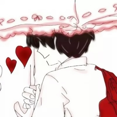 24张超萌可爱动漫情侣头像！一男一女高清萌图合集