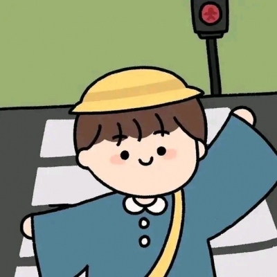 手绘风动漫情侣头像！6张一左一右简约高清图