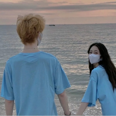 超甜原宿风ins情侣头像 两人一对共20组