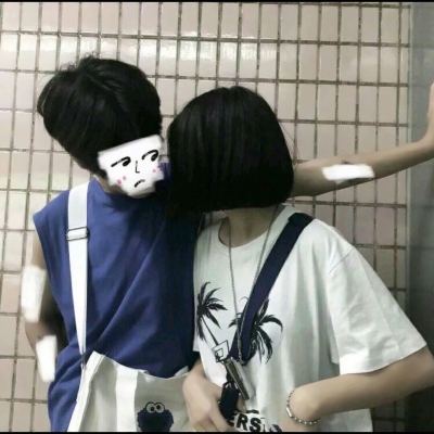 真人高冷霸气情侣头像 28组一左一右双人图合集