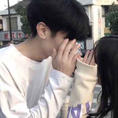 超好看的ins原宿风真人情侣头像合集（14张）