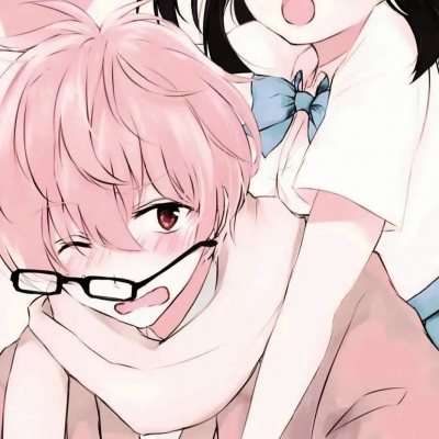 8组超甜双人动漫情侣头像 可爱卡通款直接抱走