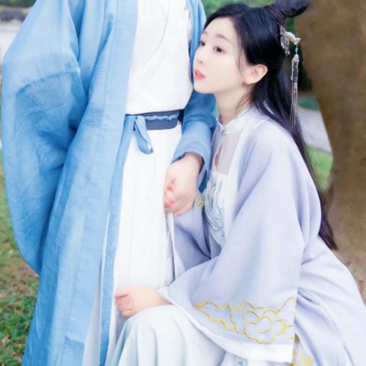 抖音上超火的古风情侣头像！12张高清真人古风情头合集