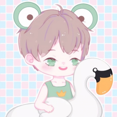 微信情侣头像卡通呆萌一对两张一男一女 34组素材合集