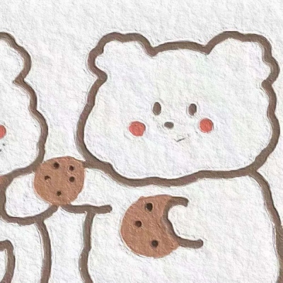 版简约可爱情侣头像合集来啦，一共6张适合情侣使用的软萌头像