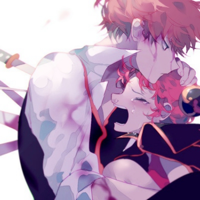 16组高清QQ动漫情侣头像 一人一张双人配对款