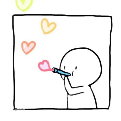 30张高清白边可爱简约上下情侣头像 一站式合集来了