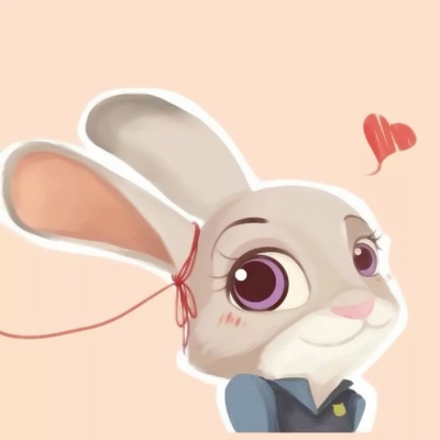 超甜！疯狂动物城朱迪尼克CP情侣头像高清合集（18张）