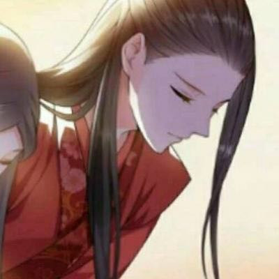 红衣古风情侣头像一对两张 超清嫁衣古风情头合集