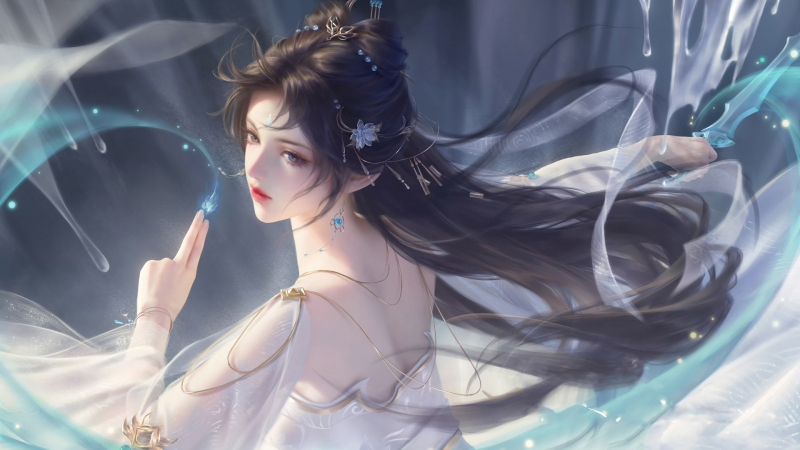 完美世界清漪同人壁纸来啦！多款高清尺寸任你挑