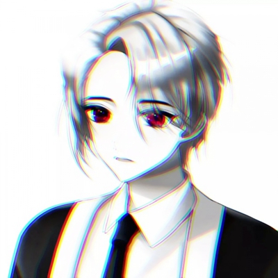 黑白丧系动漫情侣头像带血 10张超好看的漫画情头