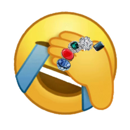 捂脸emoji配金表金链？这套炫富表情包太真实了