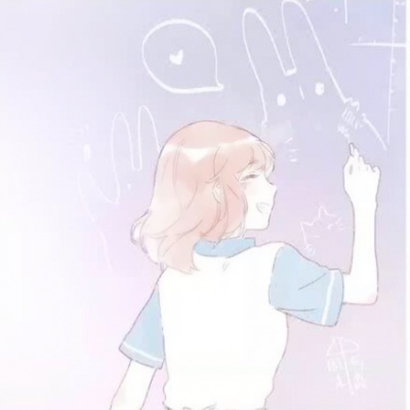 一对两张男女漫画情头！高清好看的一左一右动漫情侣头像合集（28张）