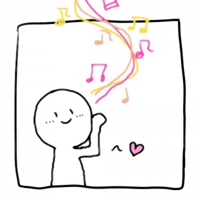 30张高清白边可爱简约上下情侣头像 一站式合集来了