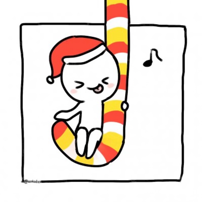 30张高清白边可爱简约上下情侣头像 一站式合集来了