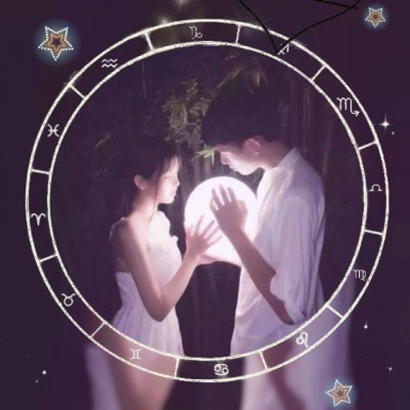 16组高清创意情侣头像 一对两张超有氛围感