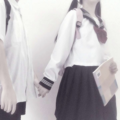 校园风制服部位情头！QQ优质真人高清情侣头像共12张
