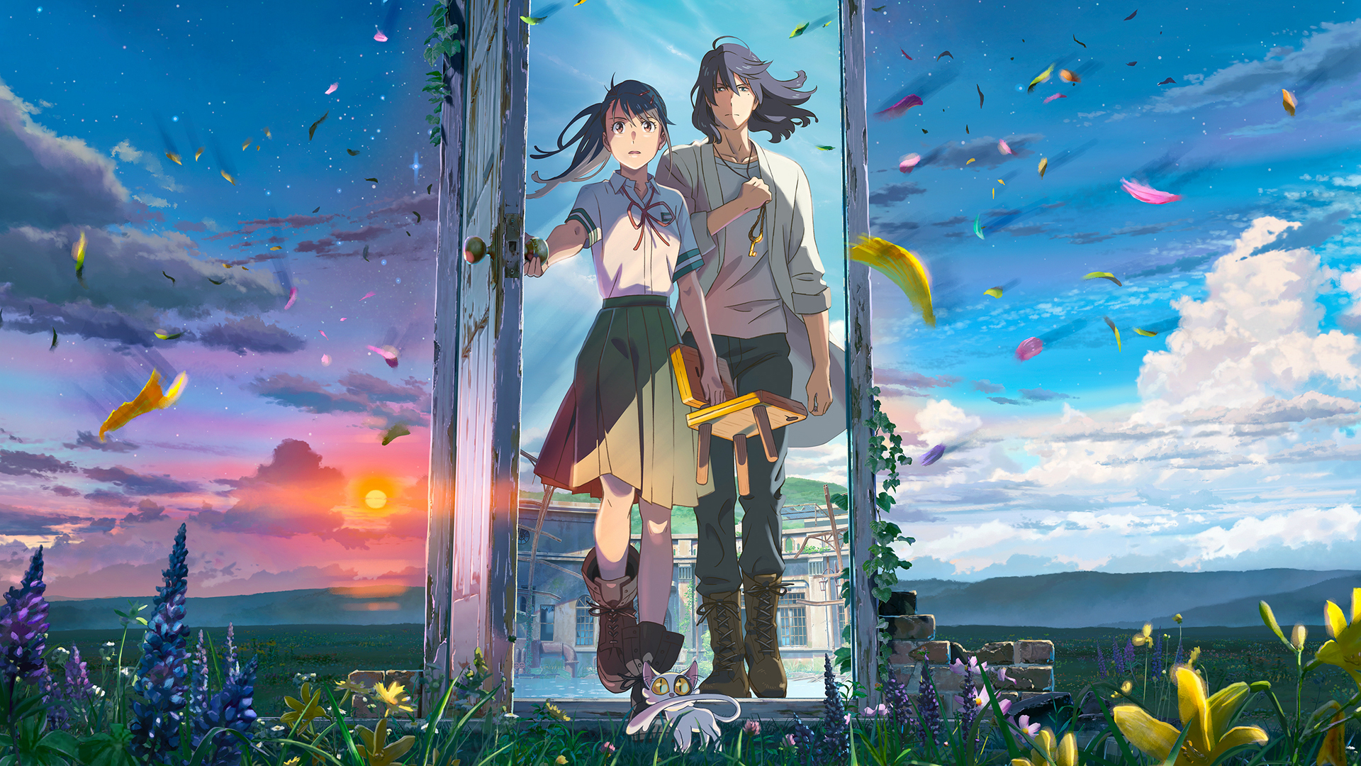 《铃芽之旅》主角高清电脑壁纸来了