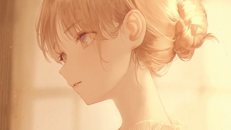 扎辫子动漫女生高清壁纸合集来了