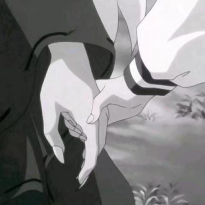 14组高清动漫QQ情头 一对两张的情侣头像合集